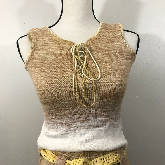 Bouncy Wear Knit Skirt Set - Picture 2 of 8